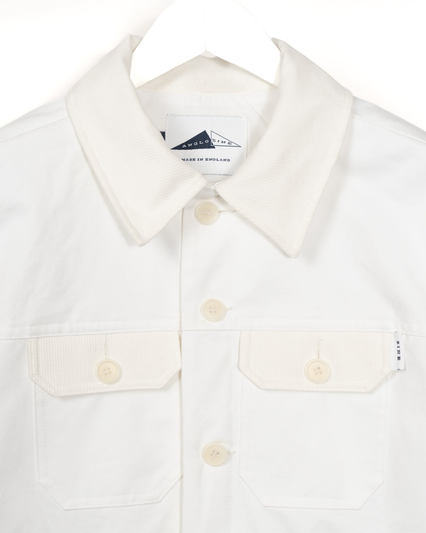 GENE Trucker jacket - Chalk white