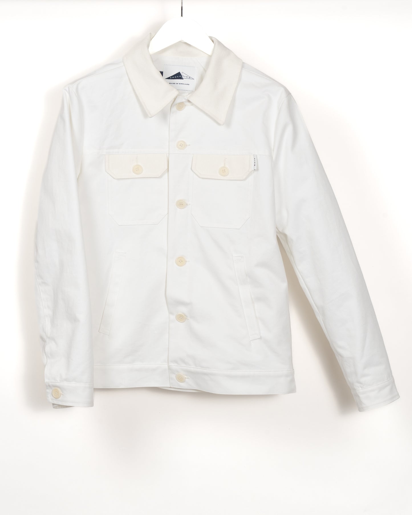 GENE Trucker jacket - Chalk white