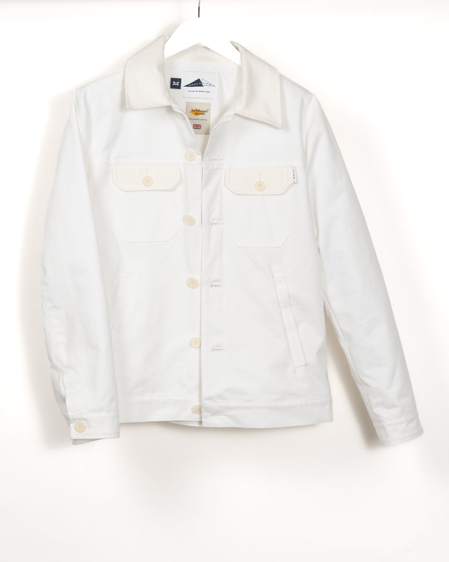 GENE Trucker jacket - Chalk white