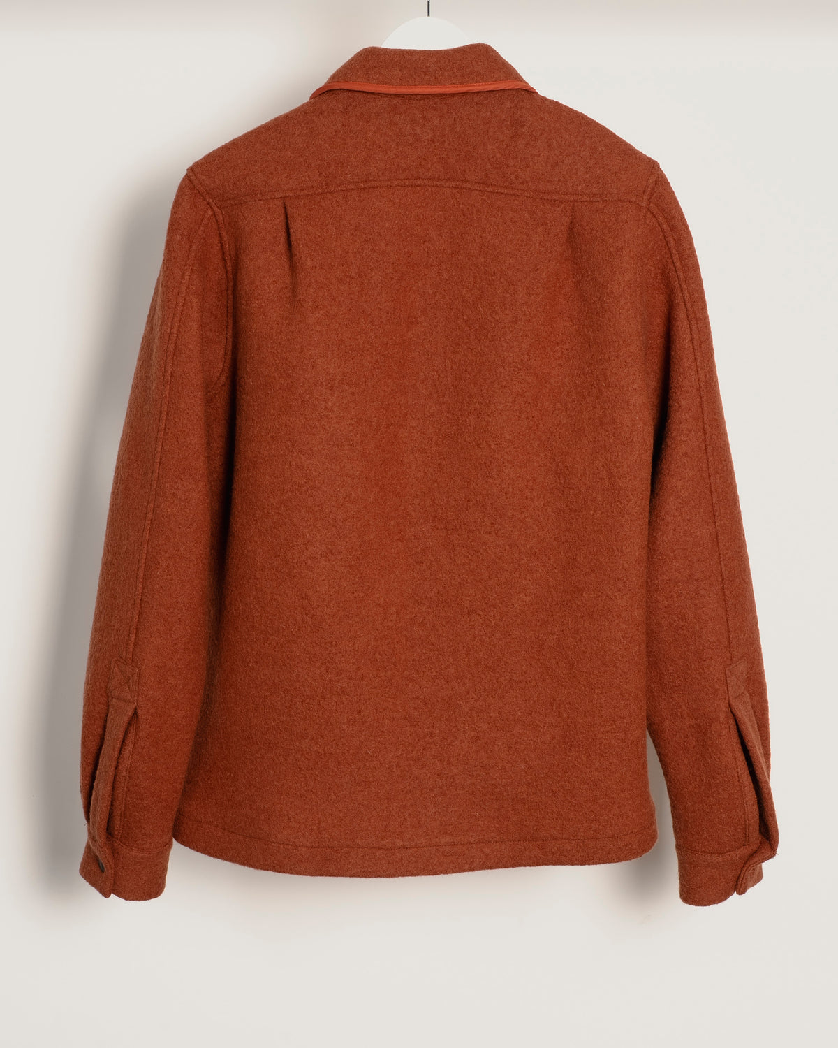 GIRARD Wool shirt - Burnt Orange