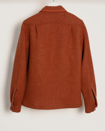 GIRARD Wool shirt - Burnt Orange