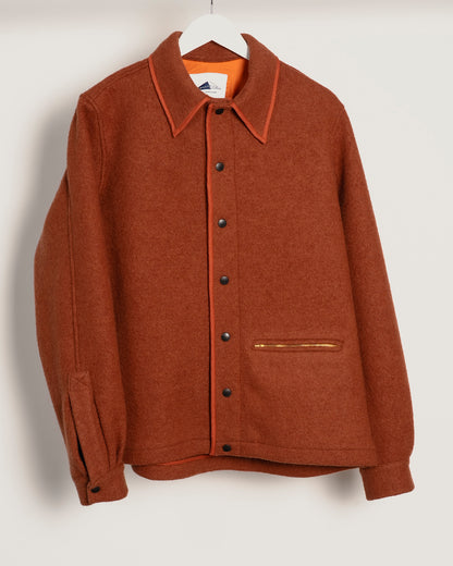 GIRARD Wool shirt - Burnt Orange
