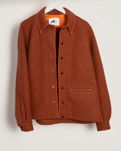 GIRARD Wool shirt - Burnt Orange