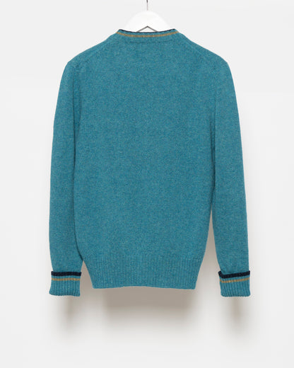 JOOK CARDIGAN - Kingfisher Blue