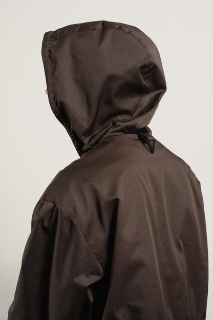 KNACK Panel anorak - Brown