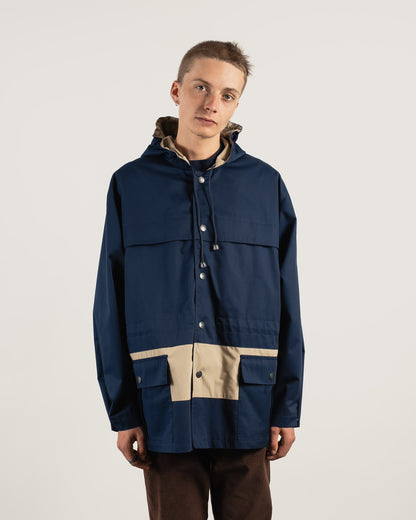 KNACK Panel anorak - Navy