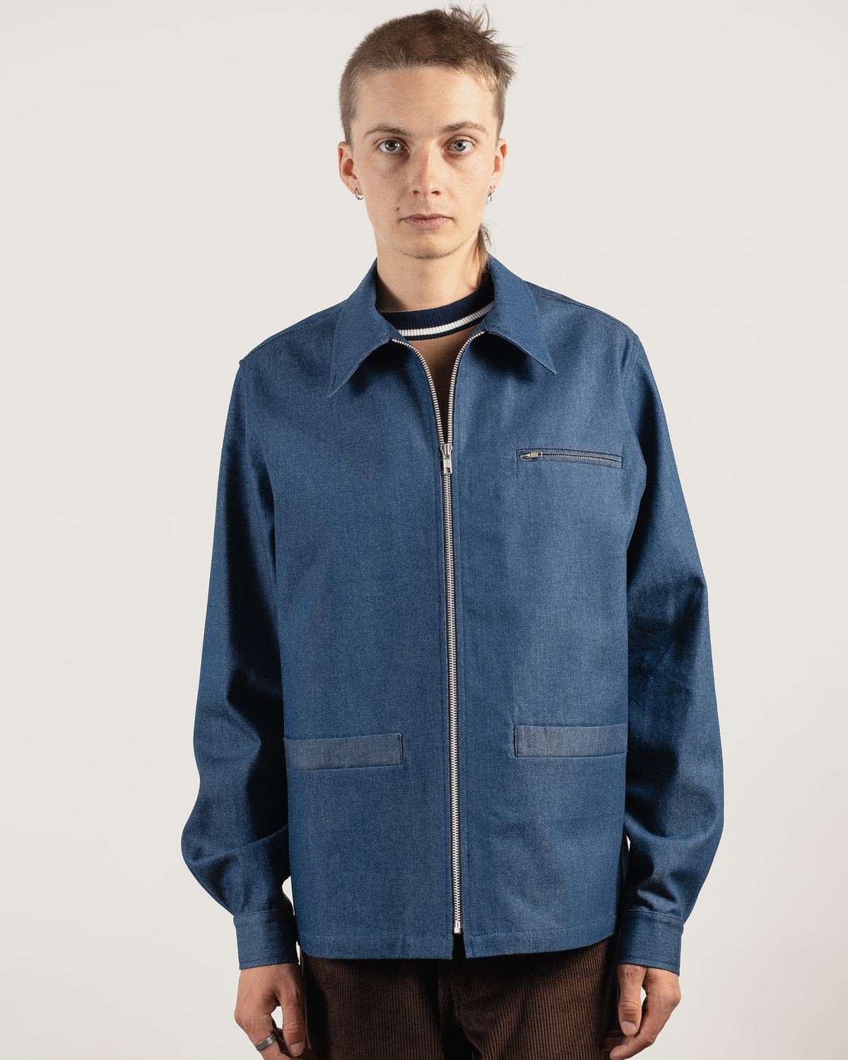 YARDS Denim over shirt - Indigo