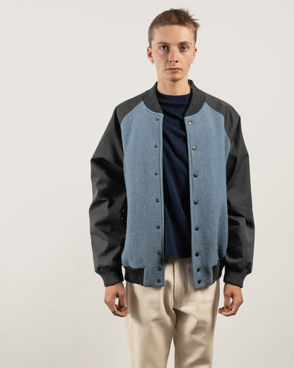 BLOC Varsity Jacket - Duck Egg Blue