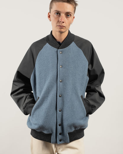 BLOC Varsity Jacket - Duck Egg Blue