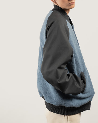 BLOC Varsity Jacket - Duck Egg Blue