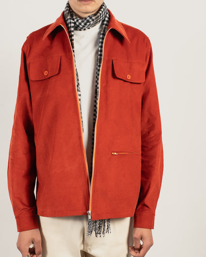 YARD Corduroy overshirt - Orange