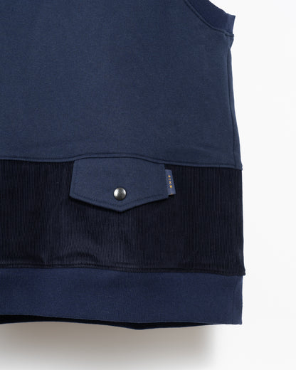 MONO Sleeveless sweatshirt - Navy
