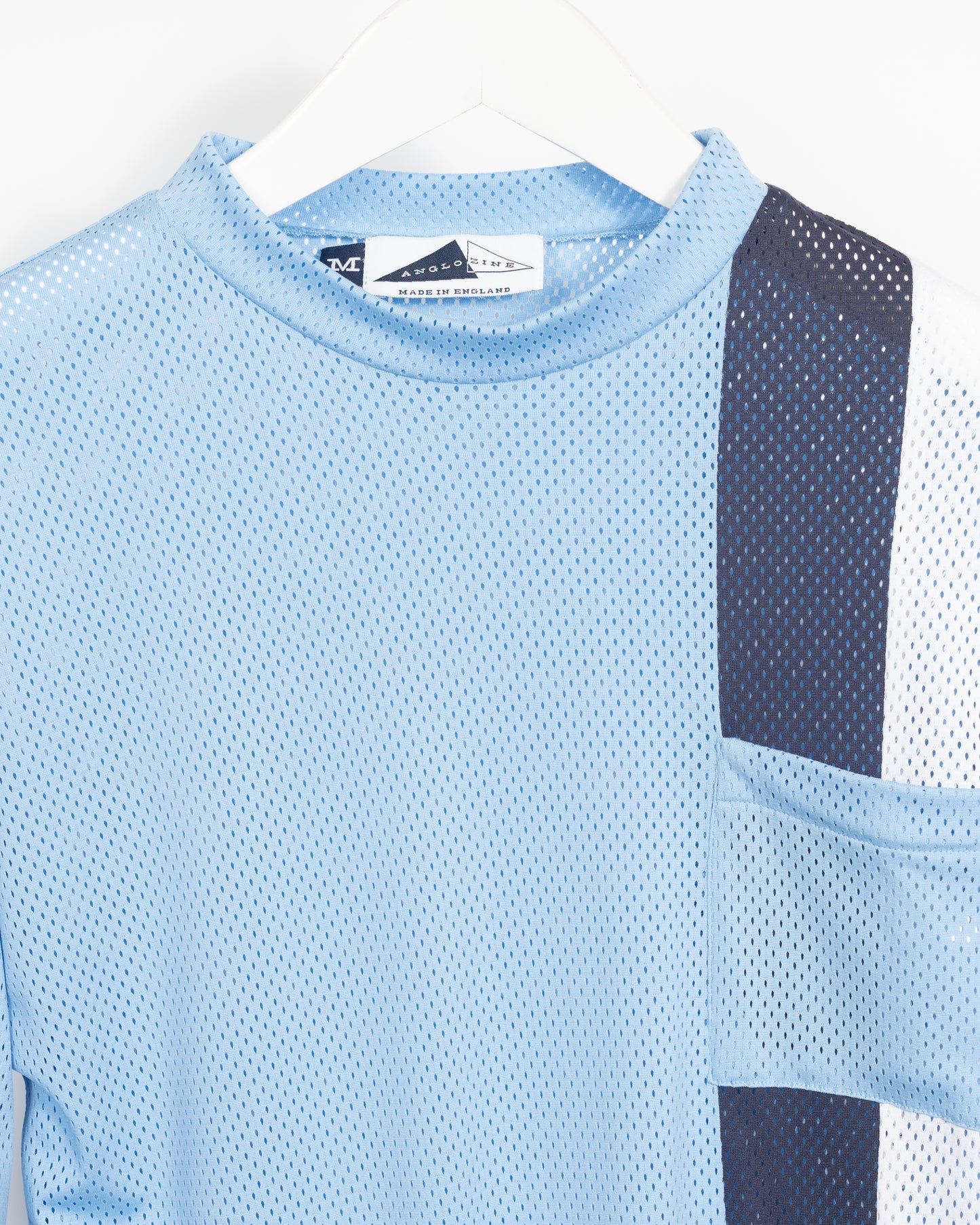 MOTO Aertex stripe jersey - Powder Blue