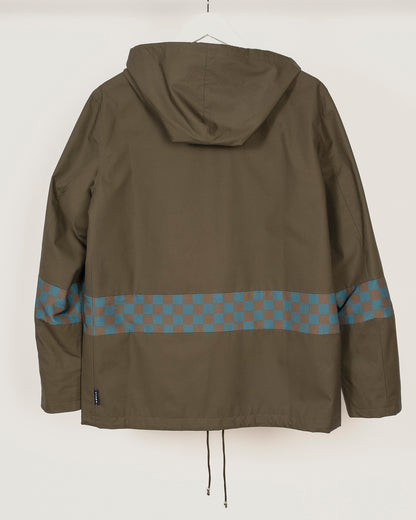 PAUSE Panel Windbreaker - Dark Olive