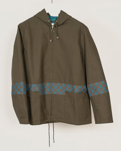 PAUSE Panel Windbreaker - Dark Olive