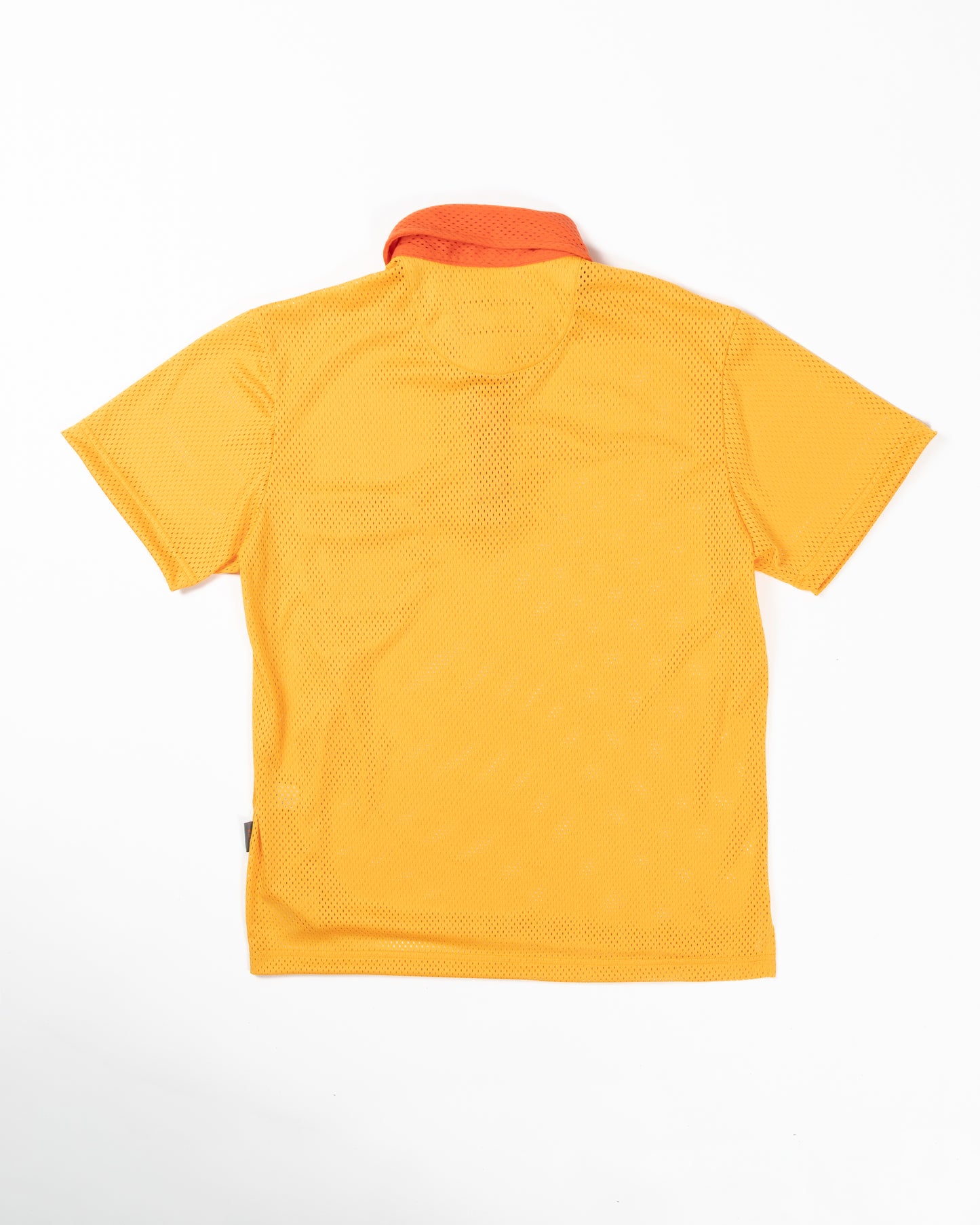 POOL Contrast Aertex polo - Amber