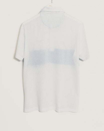 POOL Airtex polo - White