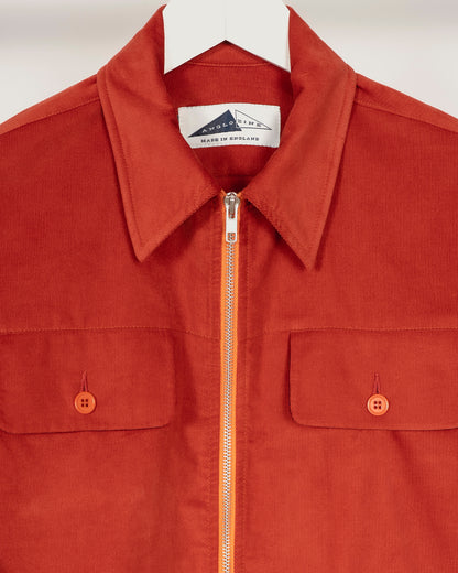 YARD Corduroy overshirt - Orange