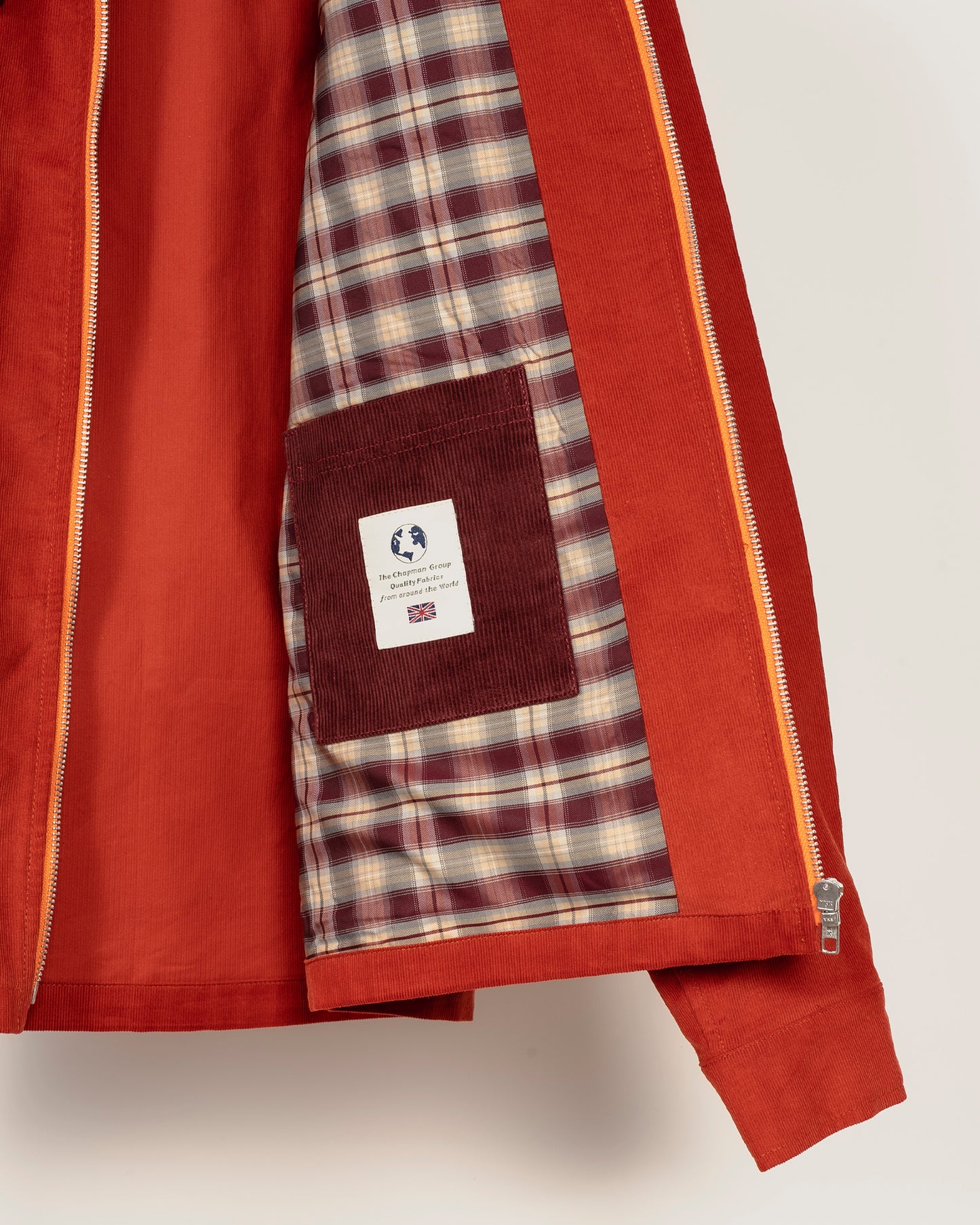 YARD Corduroy overshirt - Orange