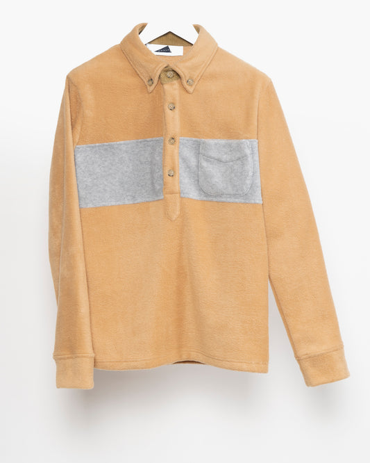 ROOK FLEECE POLO - Biscuit