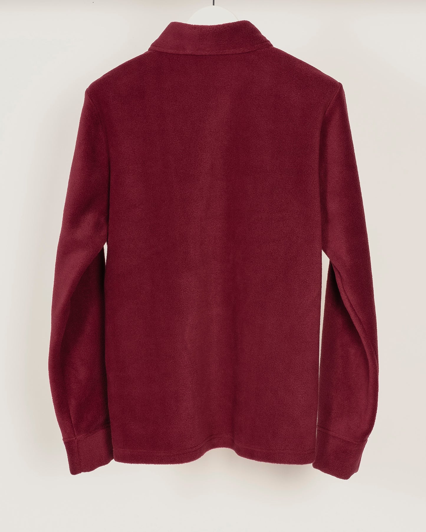 BROOK Fleece Polo shirt - Berry