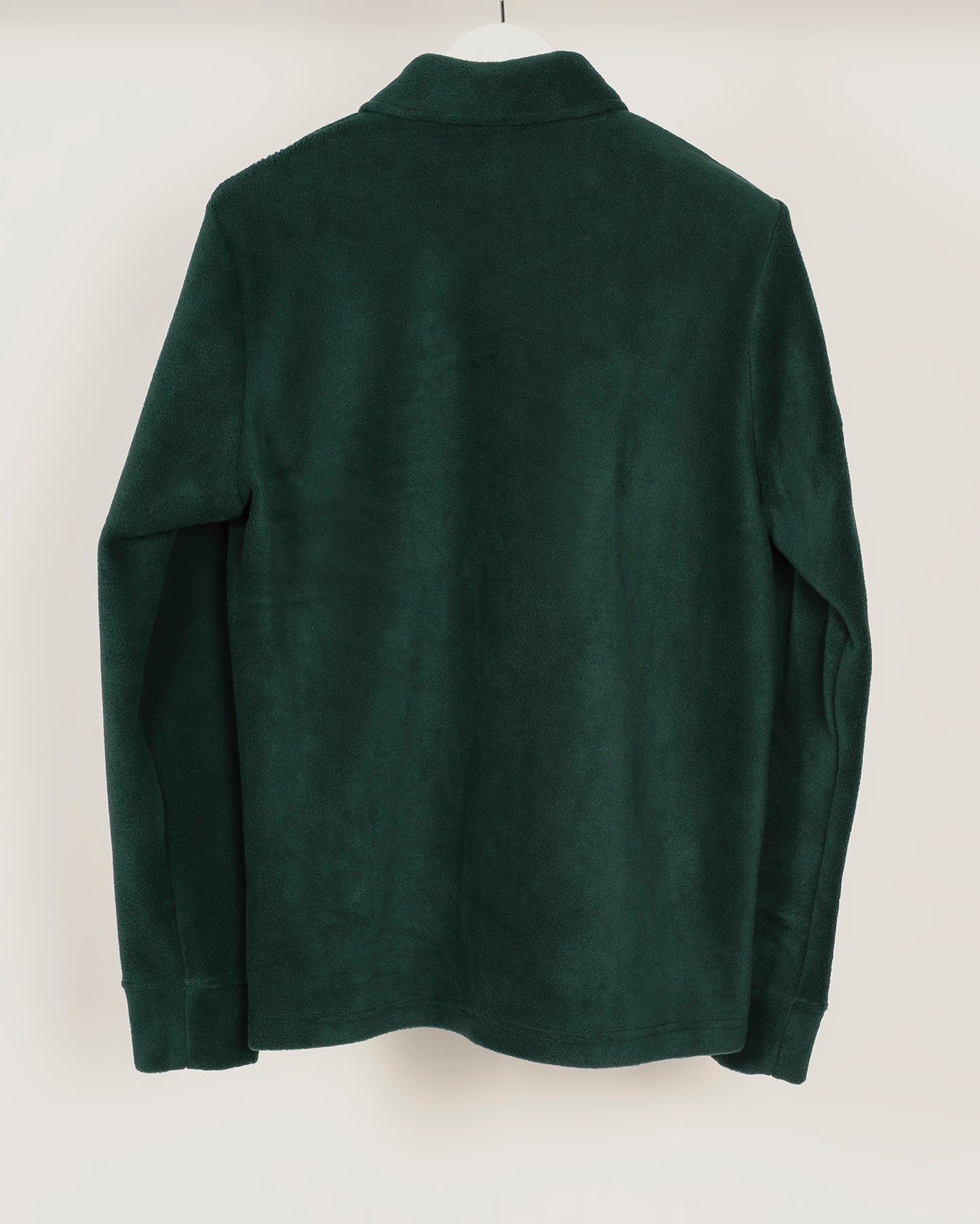 BROOK Fleece Polo shirt - Ivy Green