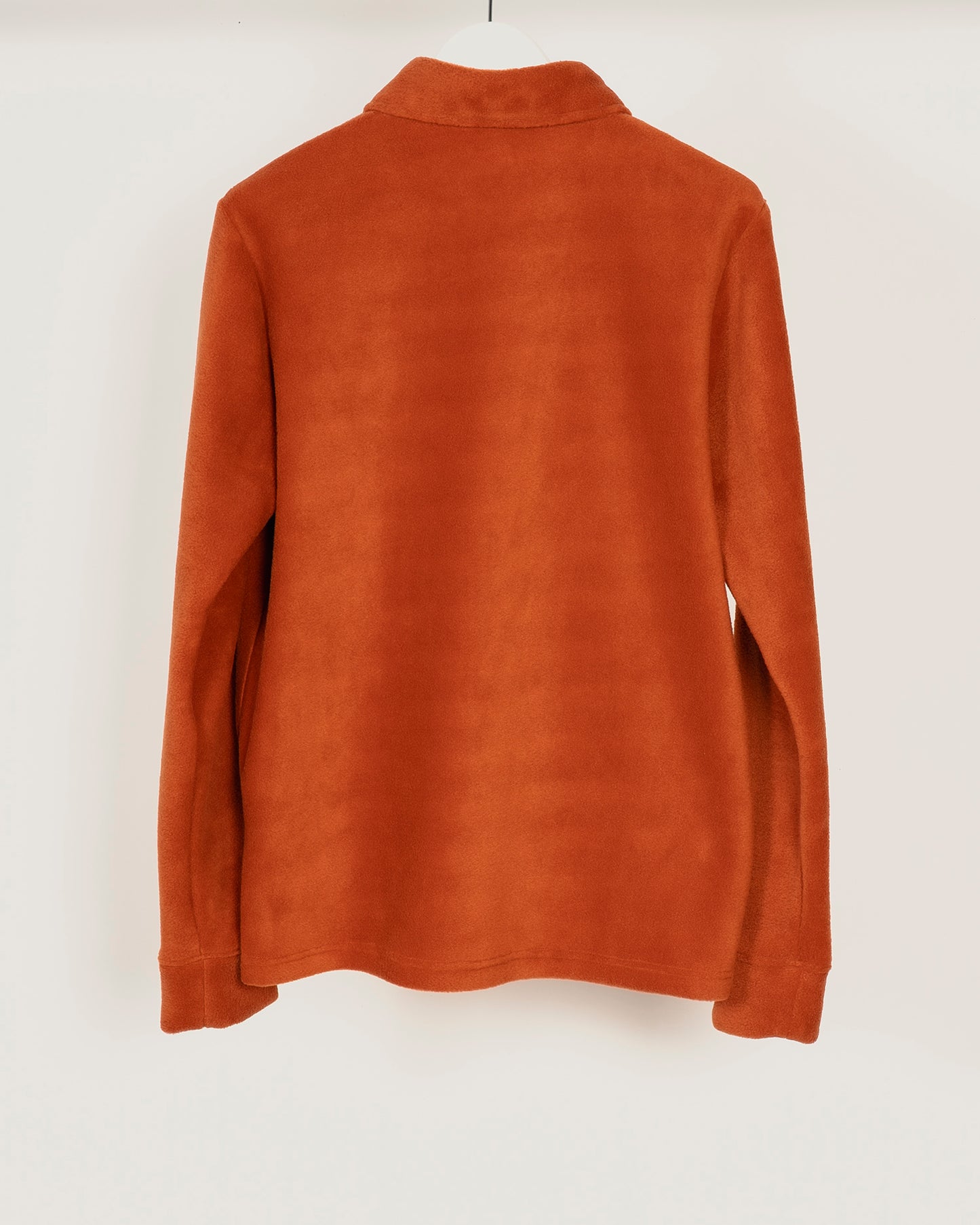 BROOK Fleece Polo shirt - Orange