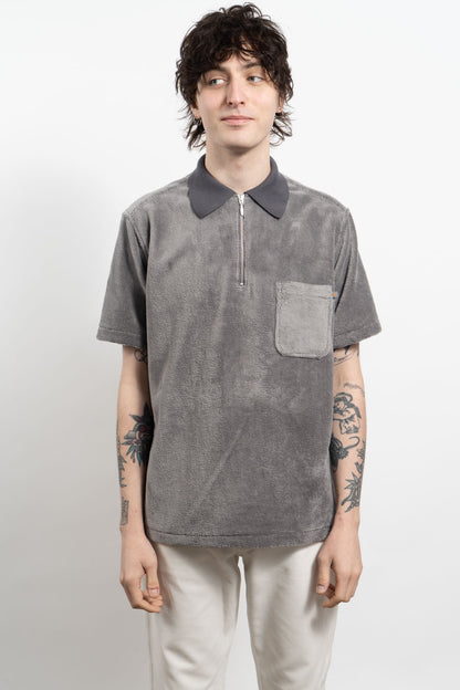 SEDONA Towelling Polo - Grey