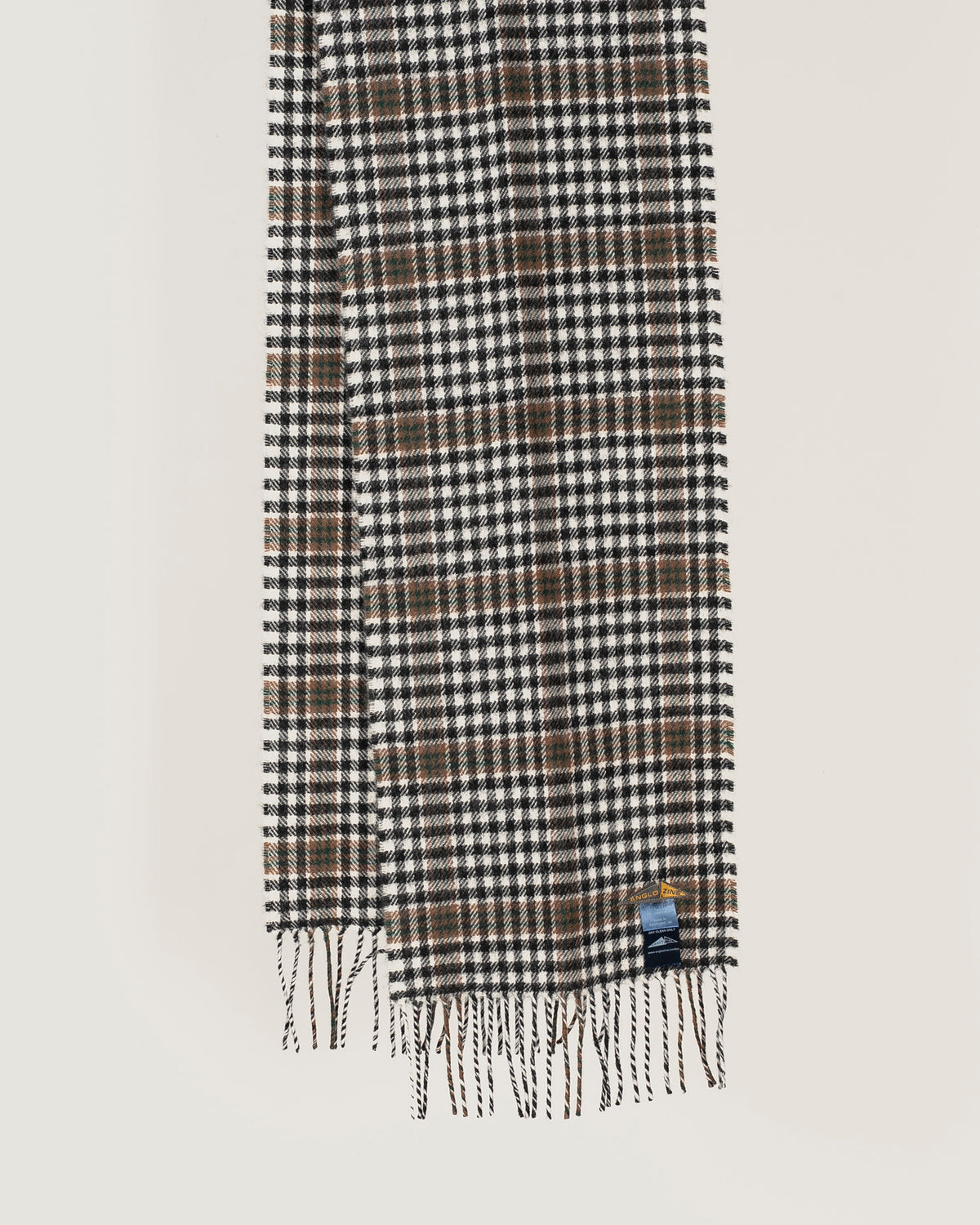 TARTAN Scarf - Toffee & Ivy Green