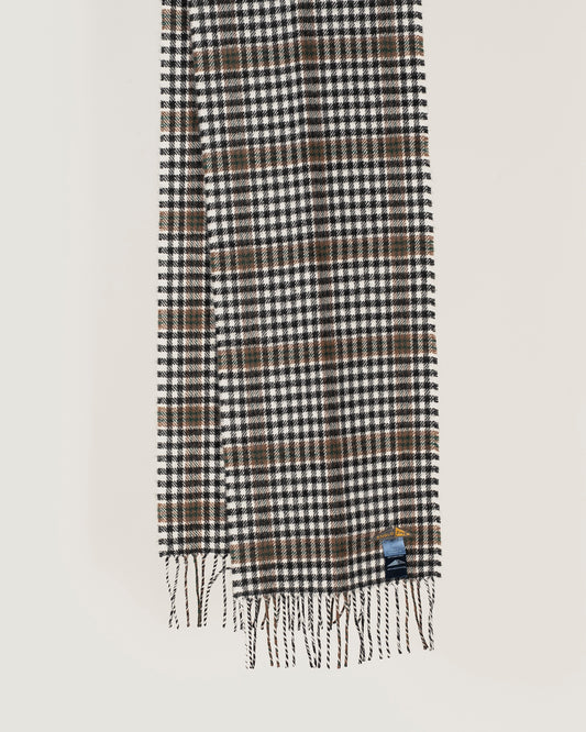 TARTAN Scarf - Toffee & Ivy Green