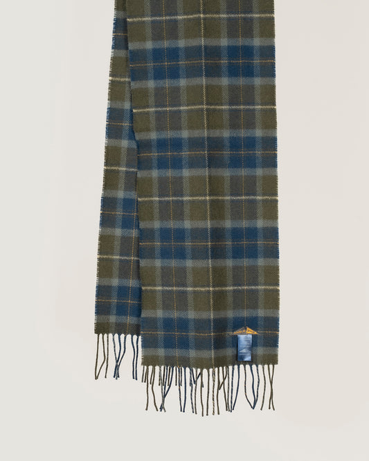 TARTAN Scarf - Teal & Sage