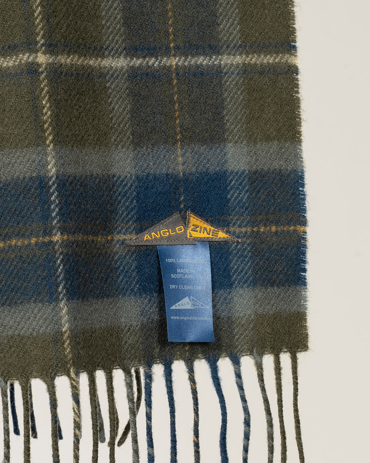 TARTAN Scarf - Teal & Sage