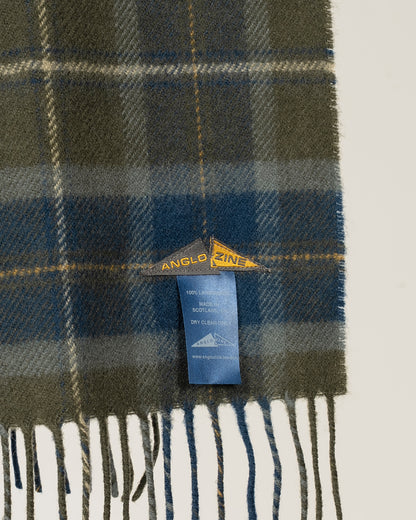 TARTAN Scarf - Teal & Sage