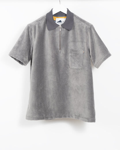 SEDONA Towelling Polo - Grey