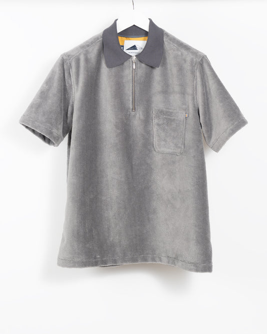 SEDONA Towelling Polo - Grey