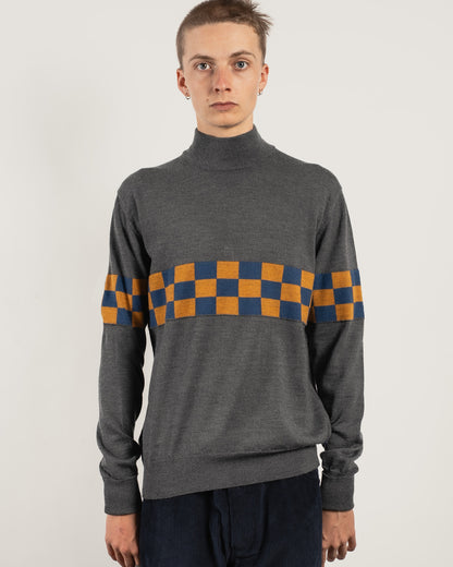 T.E.C Turtle neck - Gunmetal