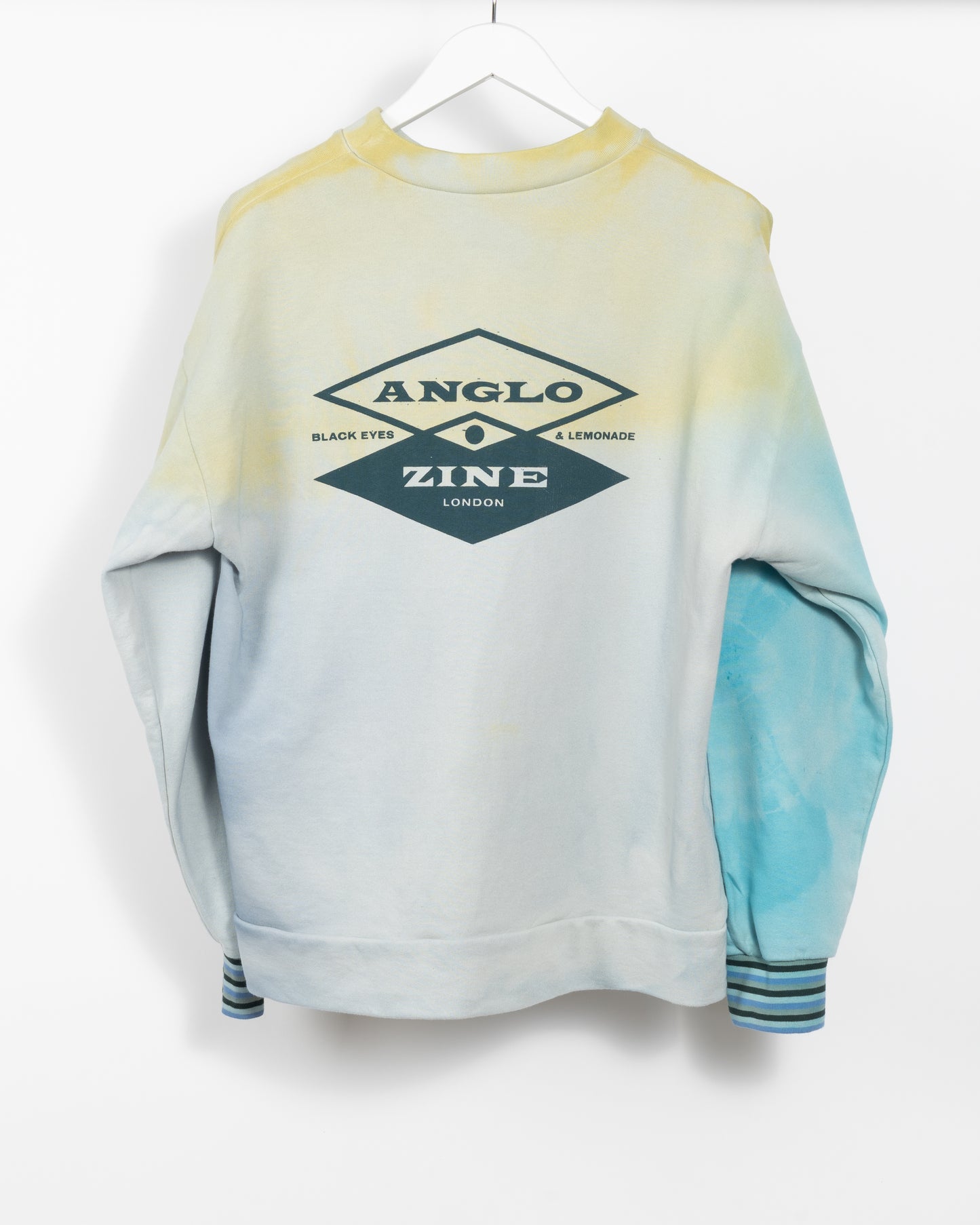 TIDE DYE Printed sweatshirt - Yellow