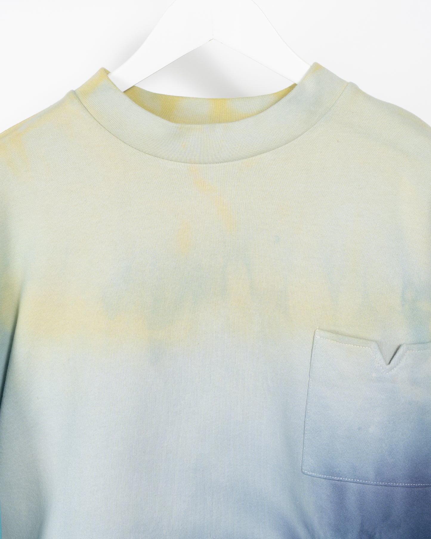TIDE DYE Printed sweatshirt - Yellow