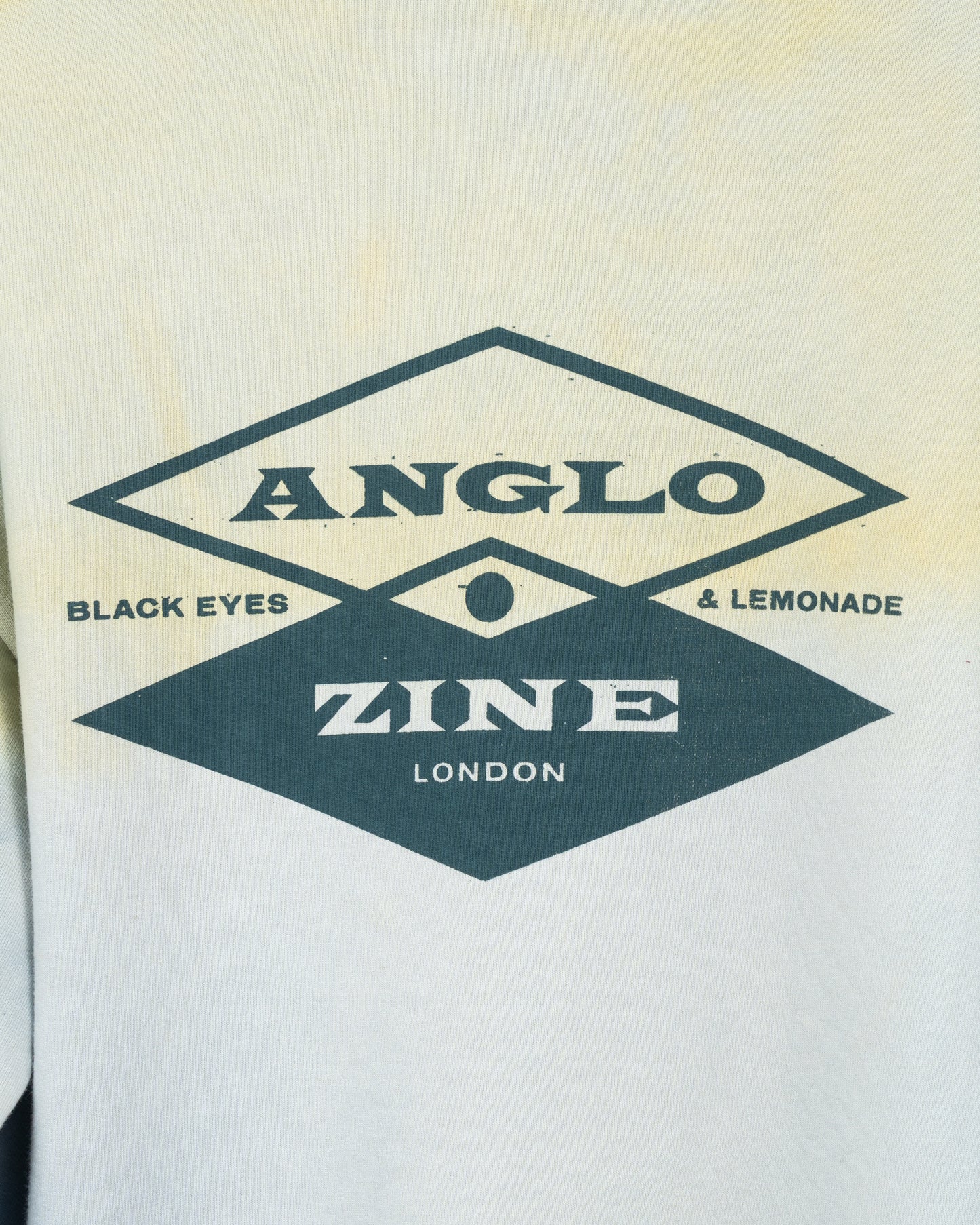 TIDE DYE Printed sweatshirt - Yellow
