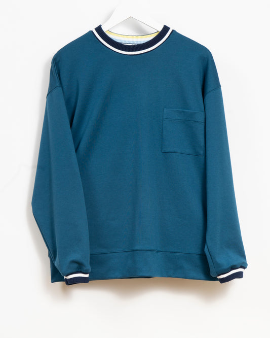 TIDE SWEATSHIRT - Kingfisher Blue