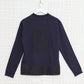 ZINE Long sleeve T-shirt 6 panel (Navy Blue)