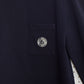 ZINE 6 Long sleeve T-shirt panel (Navy Blue)