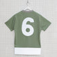 VOTE Raglan reflective panel T-shirt (Sage Green)