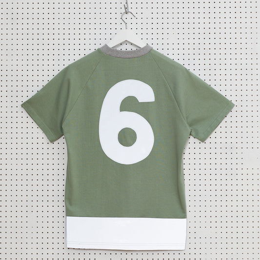 VOTE Raglan reflective panel T-shirt (Sage Green)