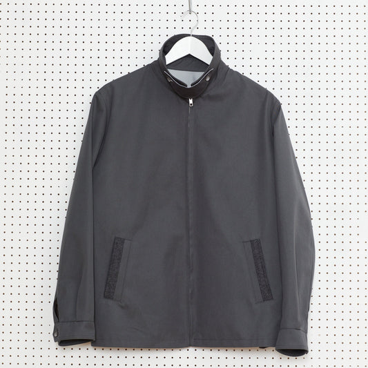 RICHMOND Wool trim jacket ( Double Grey)