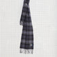 TARTAN Lambswool scarf (Grey)