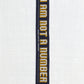 NUMBER Football style scarf (Navy)