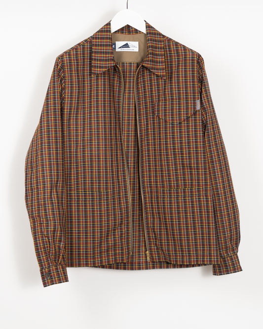 YARD Micro check shirt - Orange