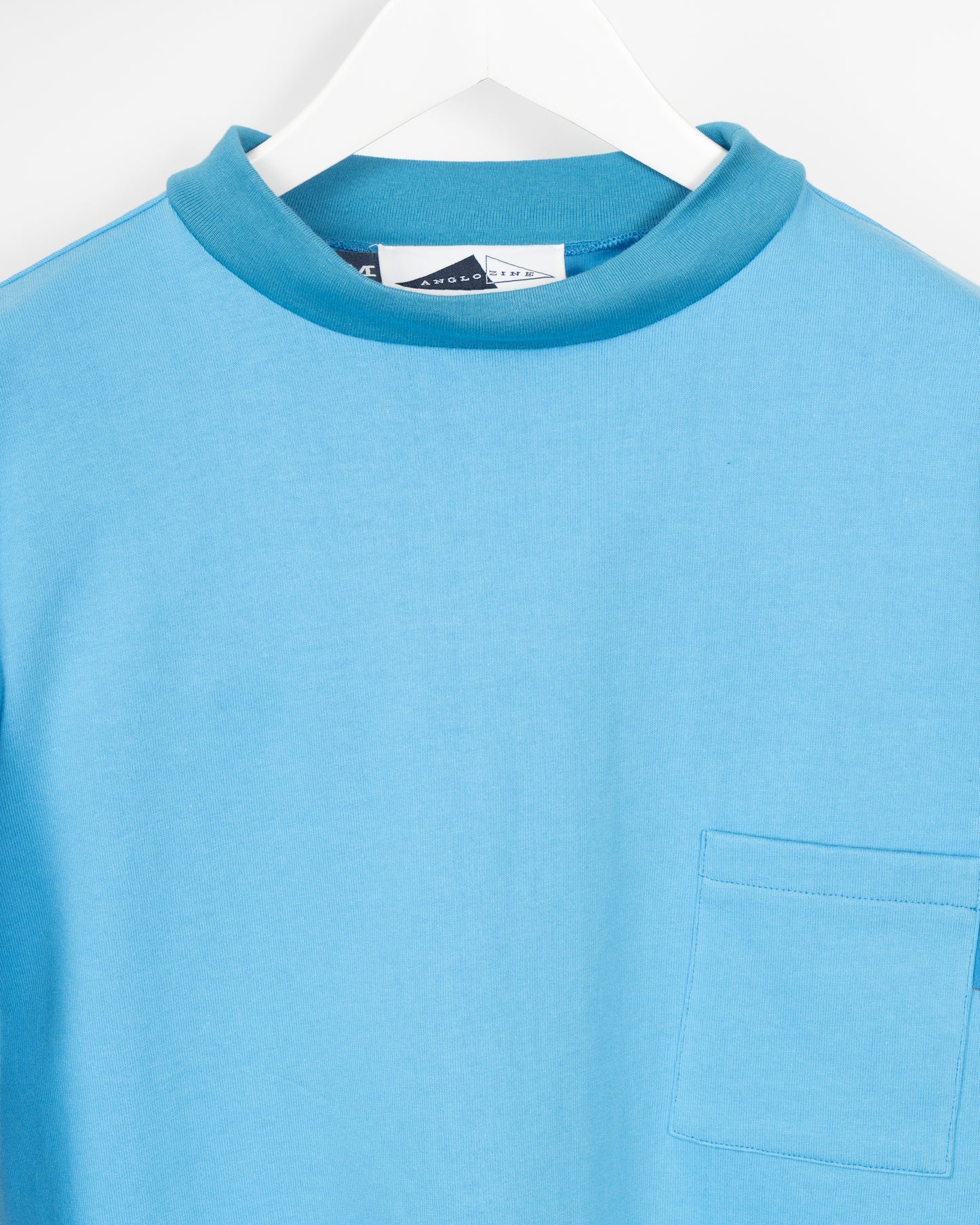 ZINE Long sleeve T-shirt - Kingfisher Blue