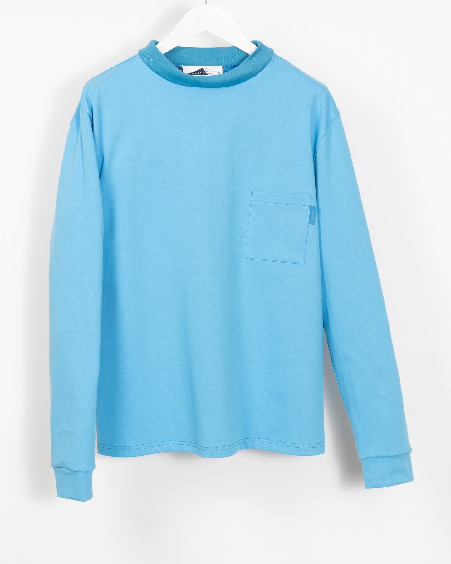 ZINE Long sleeve T-shirt - Kingfisher Blue